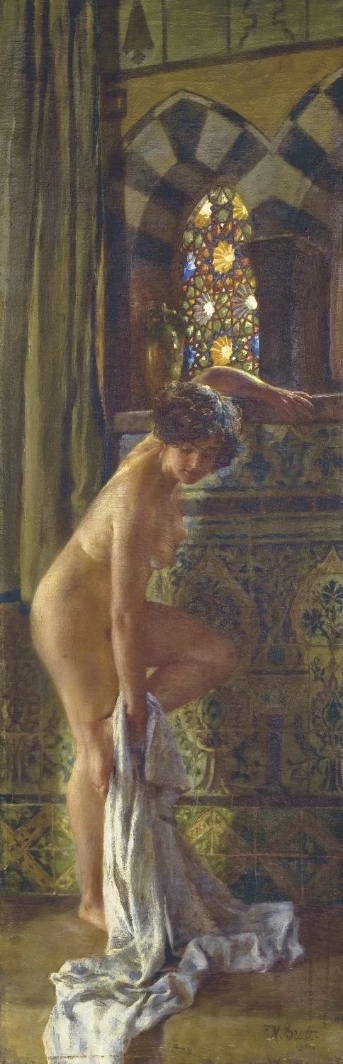 La bagnante